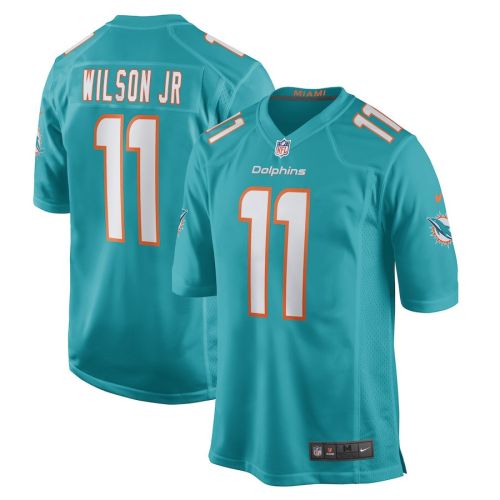 Cedrick Wilson Jr. Miami Dolphins Game Player Jersey - Aqua