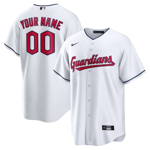 Cleveland Guardians Custom Men Jersey - White