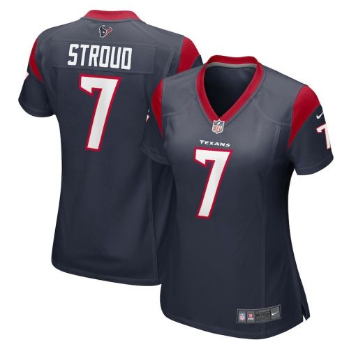 CJ Stroud 7 Houston Texans Women's 2023 Draft First Round Pick Game Jersey - Navy