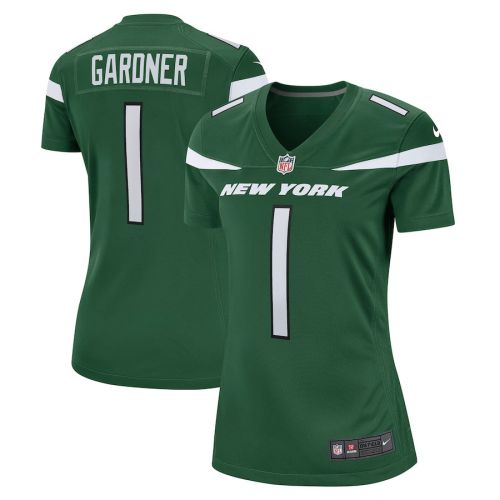 Ahmad Sauce Gardner 1 New York Jets Women's 2022 Draft First Round Pick Game Jersey In Gotham Green