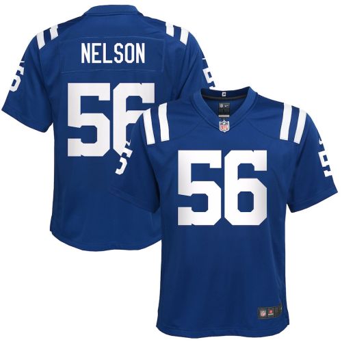 Quenton Nelson 56 Indianapolis Colts YOUTH Game Jersey - Royal