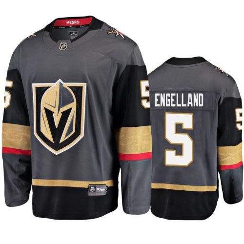 Youth Jersey Vegas Golden Knights Deryk Engelland 5 Breakaway Gray Jersey Jersey