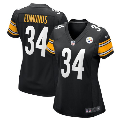 Terrell Edmunds 34 Pittsburgh Steelers Women's Game Jersey - Black