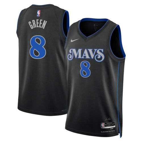 Josh Green 8 Dallas Mavericks 2023/24 City Edition Swingman Jersey - Black