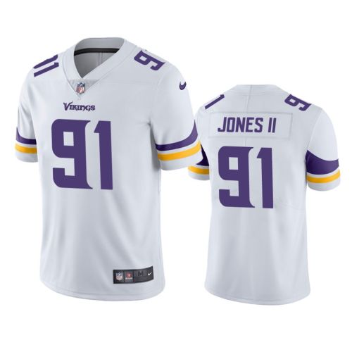 Minnesota Vikings Patrick Jones II 91 White Vapor Limited Jersey - Men's