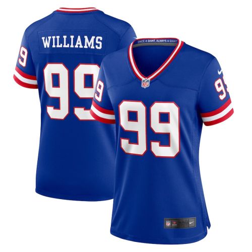 Leonard Williams 99 New York Giants Women Classic Game Jersey - Royal