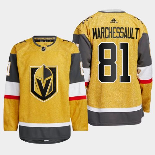 Jonathan Marchessault 81 Vegas Golden Knights Gold Jersey 2023 Home