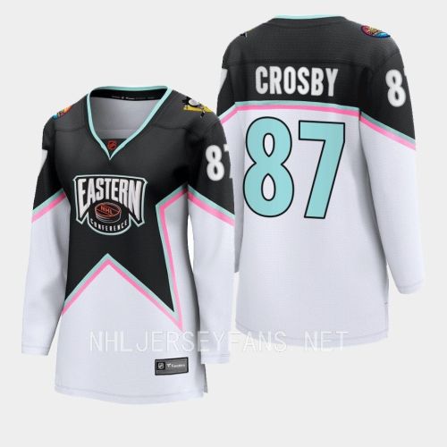 Sidney Crosby 87 Pittsburgh Penguins 2023 All-Star Game Jersey Black Equipment