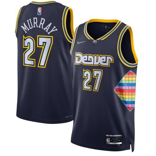 Jamal Murray Denver Nuggets Swingman Jersey - City Edition - Navy Jersey