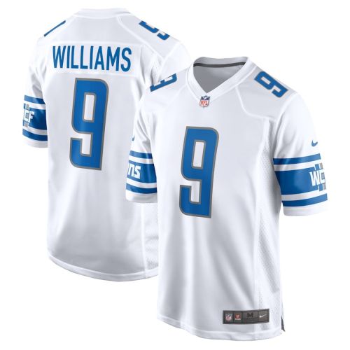 Jameson Williams 9 Detroit Lions Player Game Jersey - White