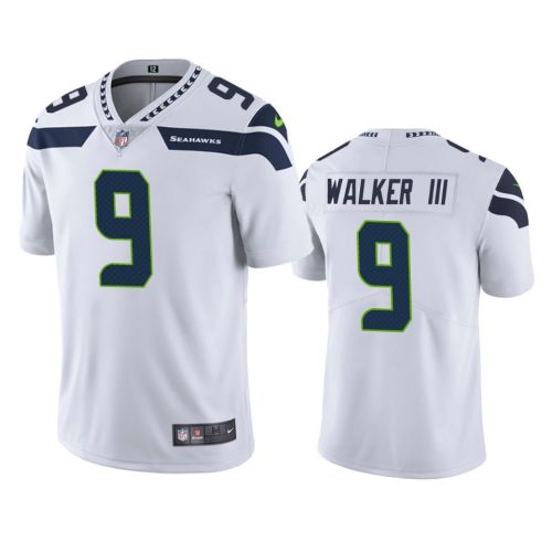 Seattle Seahawks Kenneth Walker III 9 White Vapor Limited Jersey