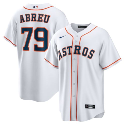 Jose Abreu 79 Houston Astros Home Men Jersey - White