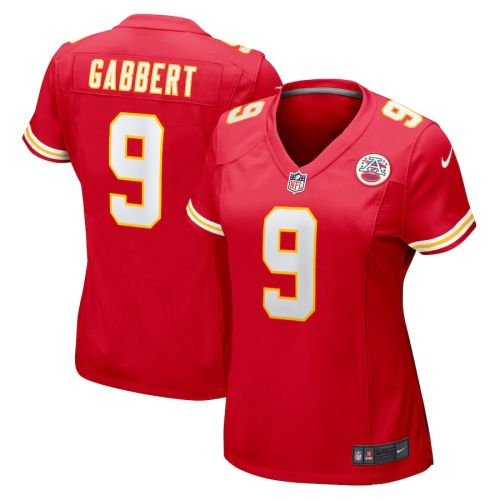 Blaine Gabbert 9 Kansas City Chiefs Women Game Jersey - Red