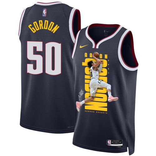 Aaron Gordon 50 Denver Nuggets Slamming Skills 2023 NBA Champions Swingman Jersey - Black