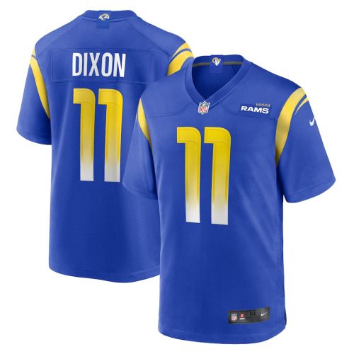 Riley Dixon Los Angeles Rams Game Player Jersey - Royal