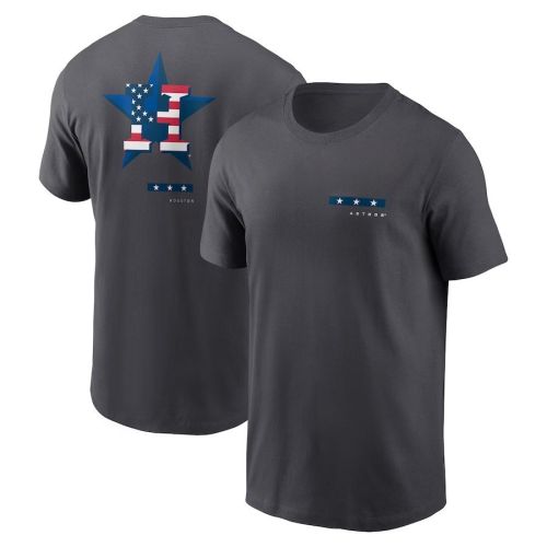 Houston Astros Americana T-Shirt - Anthracite