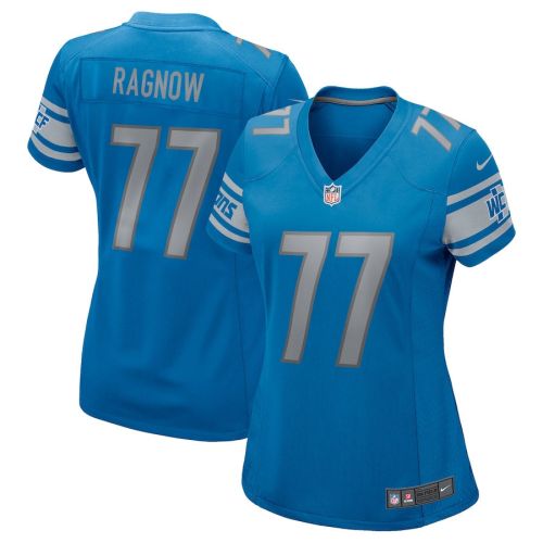 Frank Ragnow 77 Detroit Lions Women Game Jersey - Blue