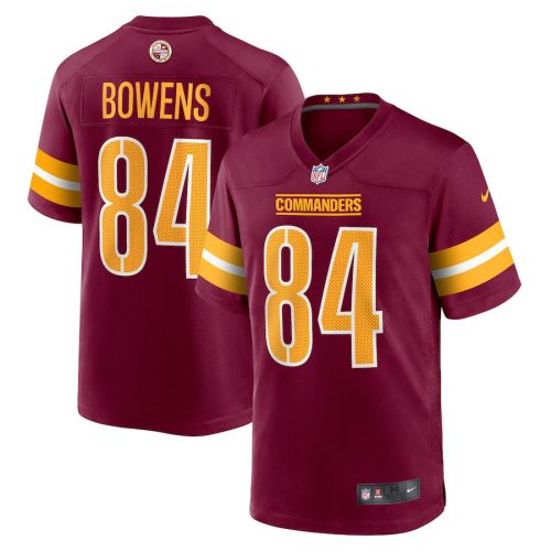 Zion Bowens 84 Washington Commanders Men Game Jersey - Burgundy