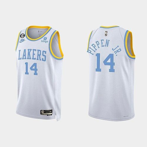 Los Angeles Lakers Scotty Pippen Jr. 14 2022-23 Classic Edition White Men Jersey