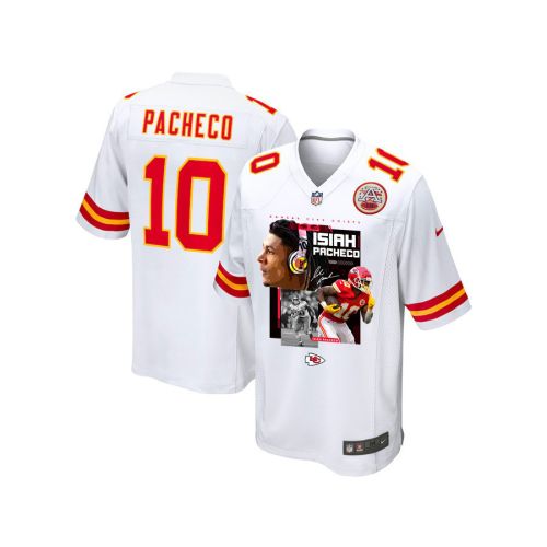 Isiah Pacheco 10 Kansas City Chiefs Pachinko Machine Game YOUTH Jersey - White