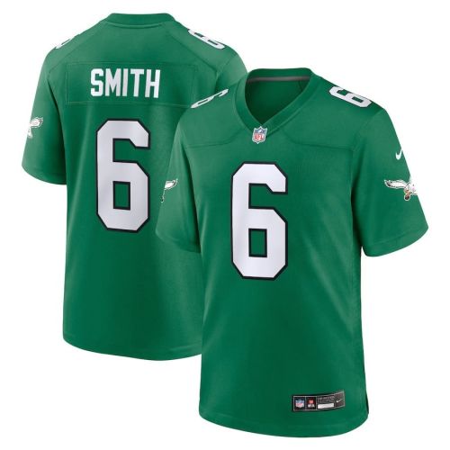 DeVonta Smith 6 Philadelphia Eagles Alternate Game Men Jersey - Kelly Green