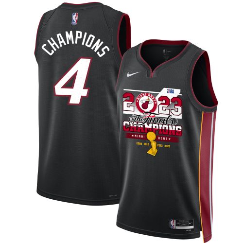 Miami Heat Finals Champions 2023 Swingman Jersey - Black