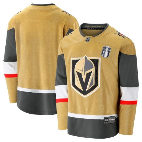 Vegas Golden Knights 2023 Stanley Cup Final Home Breakaway Jersey - Gold