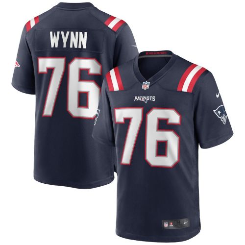 Isaiah Wynn 76 New England Patriots Men Game Jersey - Navy