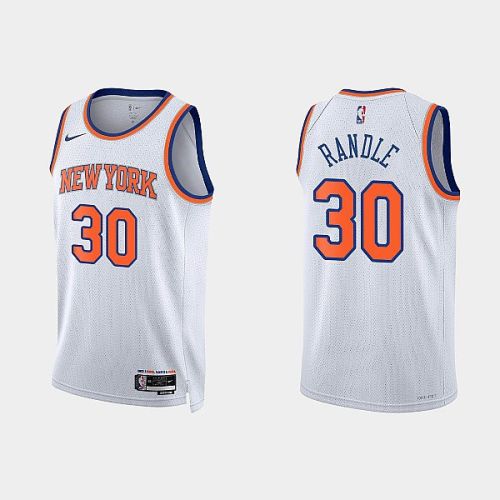 New York Knicks Julius Randle 30 2022-23 Association Edition White Men Jersey Swingman