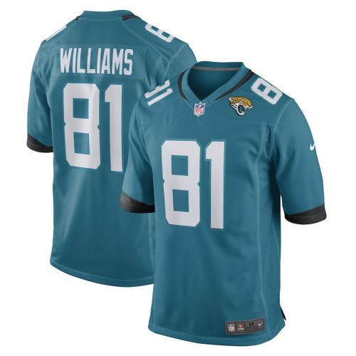 Seth Williams Jacksonville Jaguars Game Player Jersey - Teal