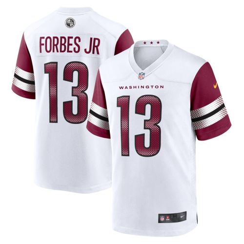 Emmanuel Forbes Jr. 13 Washington Commanders Away Game Jersey - White