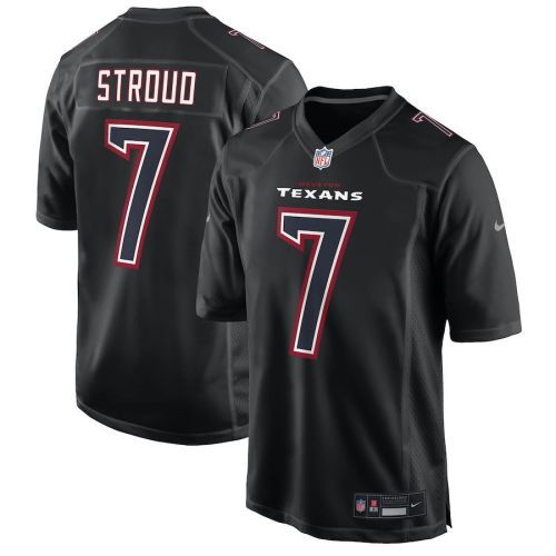 C.J. Stroud 7 Houston Texans Fashion Game Men Jersey - Black