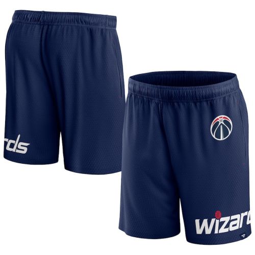 Washington Wizards Navy Free Throw Mesh Shorts - Men