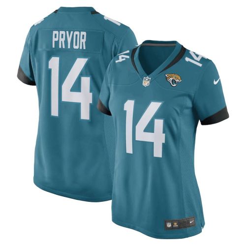 Kendric Pryor Jacksonville Jaguars Women's Game Player Jersey - Teal