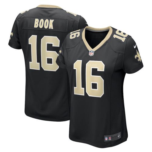 Ian Book 16 New Orleans Saints Women's Game Jersey - Black