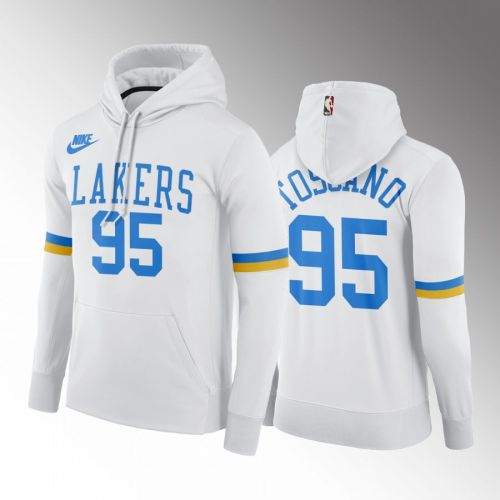 Juan Toscano-Anderson Los Angeles Lakers 2022-23 MPLS Classic Hoodie White Pullover