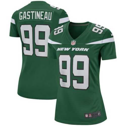 Mark Gastineau 99 New York Jets Women Game Retired Jersey - Gotham Green