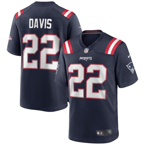 Cody Davis 22 New England Patriots Men Game Jersey - Navy