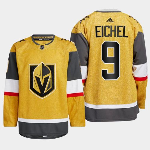 Jack Eichel 9 Vegas Golden Knights Gold Jersey 2023 Home