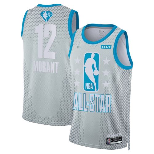 2022 All-Star Game Ja Morant 12 Swingman Jersey - Gray