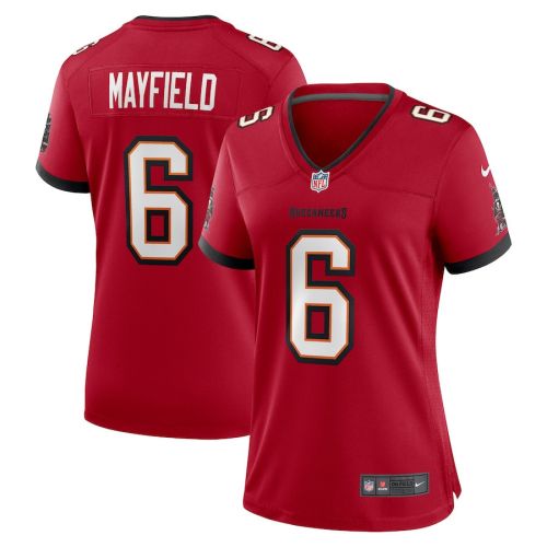 Baker Mayfield 6 Tampa Bay Buccaneers Women Game Jersey - Red