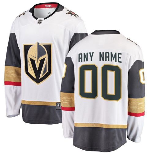 Vegas Golden Knights Away Breakaway Custom Jersey - White