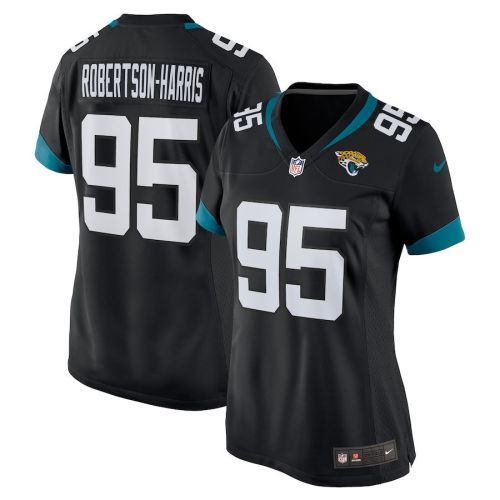 Roy Robertson-Harris 95 Jacksonville Jaguars Women's Game Jersey - Black