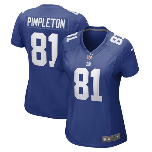 Kalil Pimpleton 81 New York Giants Women Game Jersey - Royal