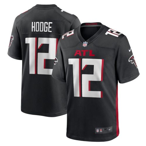 KhaDarel Hodge 12 Atlanta Falcons Men's Game Jersey - Black