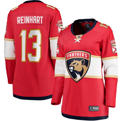 Women's Sam Reinhart Red Florida Panthers Breakaway Player Jersey Jersey