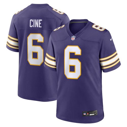 Lewis Cine 6 Minnesota Vikings Classic Game Men Jersey - Purple