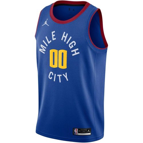 Denver Nuggets Swingman Custom Jersey - Statement Edition - Blue