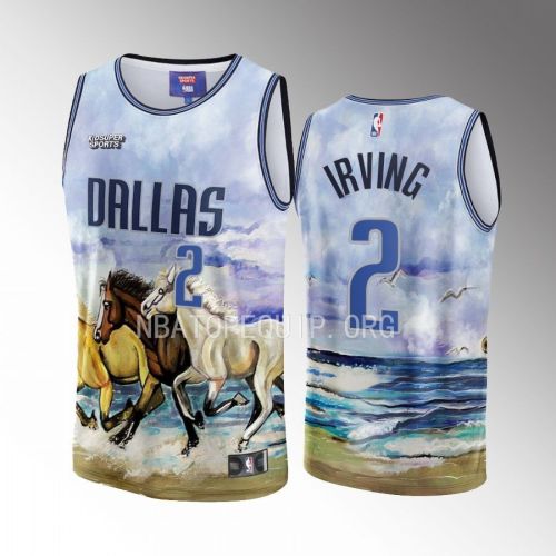 Kyrie Irving 2 Dallas Mavericks NBA & KidSuper Studios Unisex Hometown Jersey