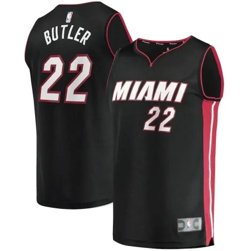 Jimmy Butler Miami Heat Fast Break Player Jersey - Icon Edition - Black